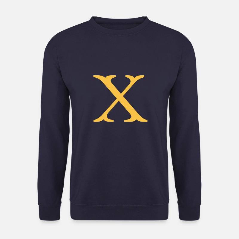 X - Unisex Sweatshirt - navy