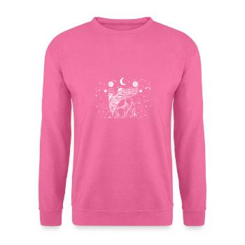 Lamassu Assyrie Antique divinité Babylone Sumer - Sweat-shirt Unisexe - rose - Devant