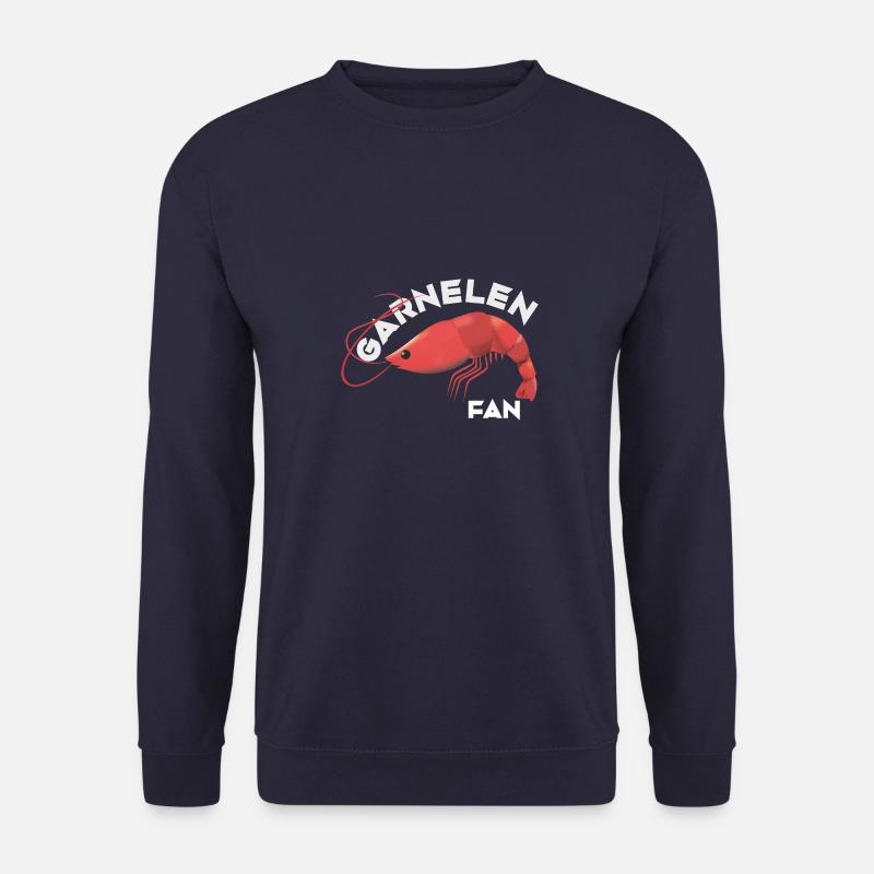 Shrimp Shrimp Shrimp Aquarian Gift - Unisex Sweatshirt - navy