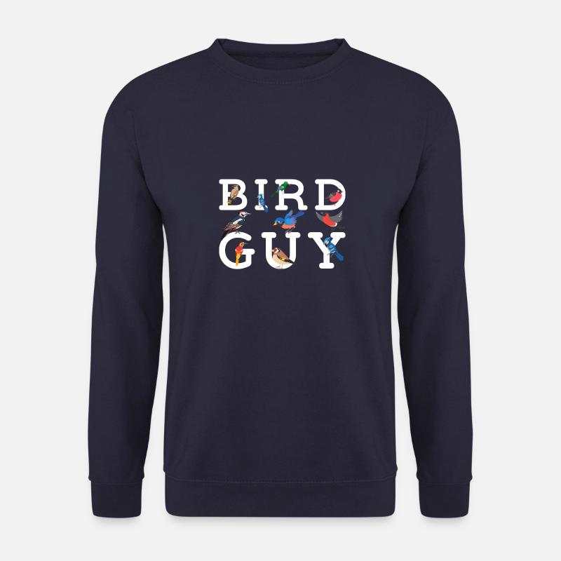 Vogelbeobachtung Ornithologe Vogelbeobachter Vogel - Unisex Pullover - Navy