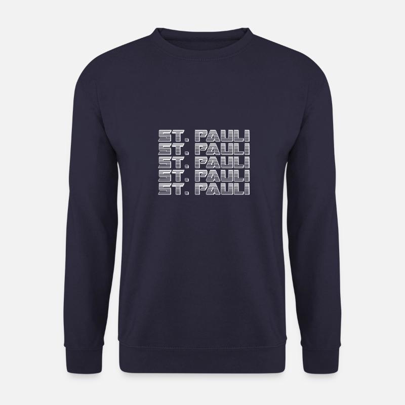 St. Pauli Vintage Norddeutschland Norddeutscher - Unisex Pullover - Navy