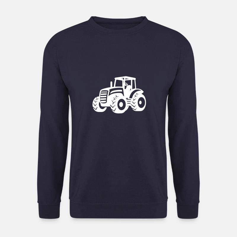 Tractor Farmer - Unisex Sweatshirt - navy