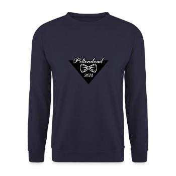 Polterabend 2024 - Unisex Pullover - Navy - Vorne - Alina (178cm) & Michal (187cm)