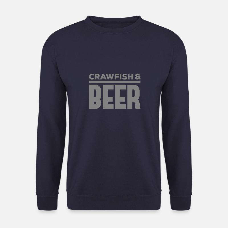 Crawfish & Beer – Maritime Delight - Unisex Sweatshirt - navy