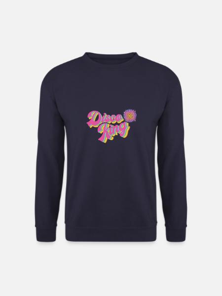 Disco Ball Club Lifes Retro Vintage Groovy Party - Unisex Pullover - Navy