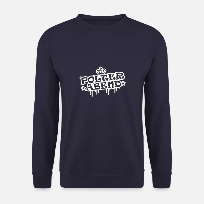 Polterabend Polter Hochzeit - Unisex Pullover - Navy