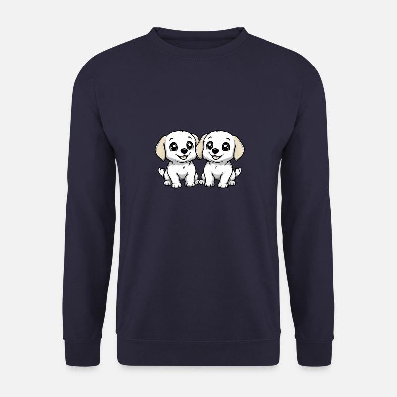 Labrador Dog Comic - Unisex Sweatshirt - navy