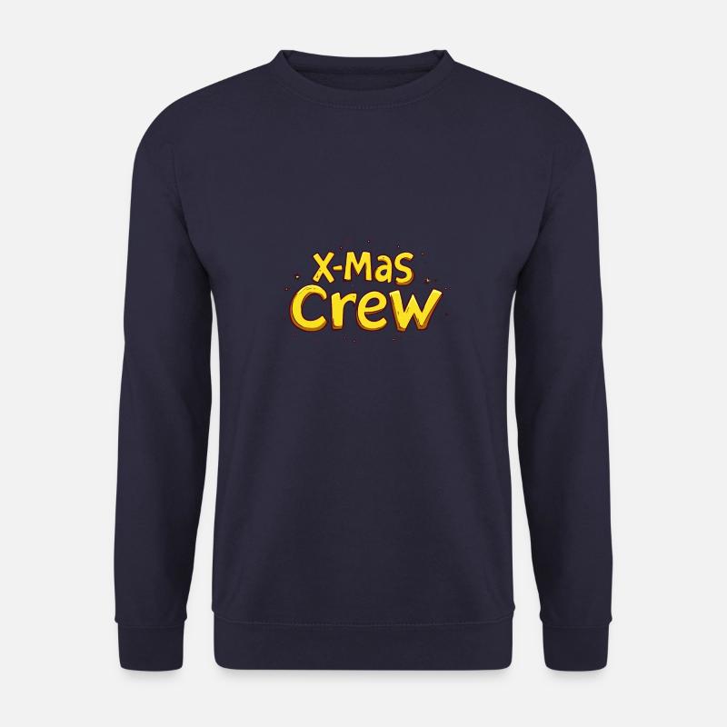 X-Mas Crew Christmas Team - Unisex Sweatshirt - navy