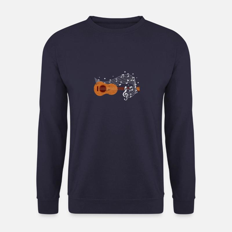 Ukulele player gift - Unisex Sweatshirt - navy