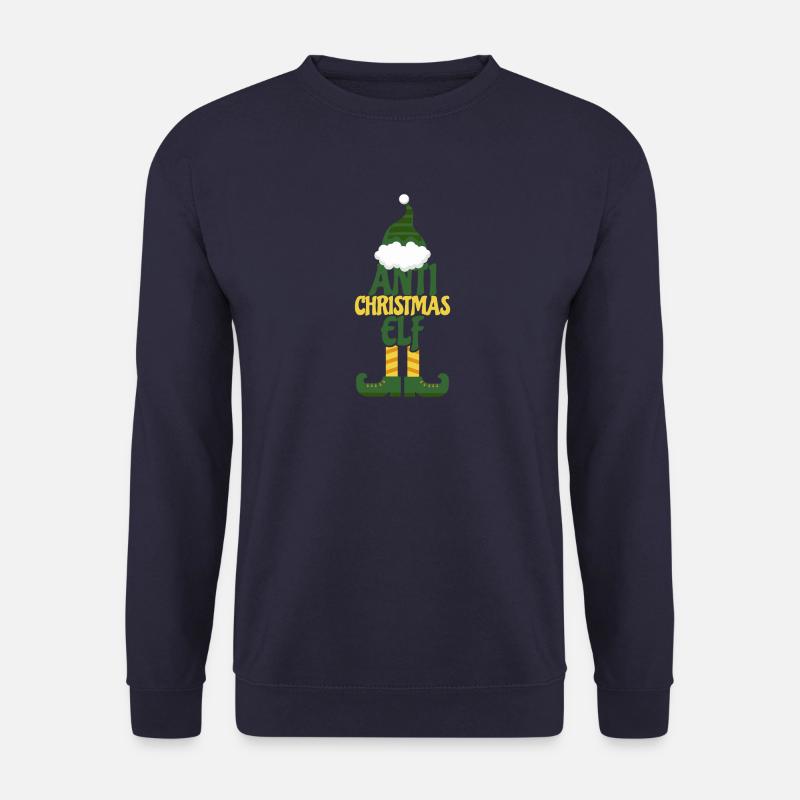 Anti Weihnachten Elf Geschenk - Unisex Pullover - Navy