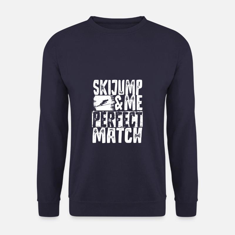 Skispringen - Unisex Pullover - Navy