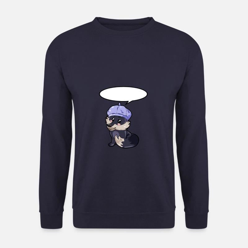 Maler Wolf - Unisex Pullover - Navy