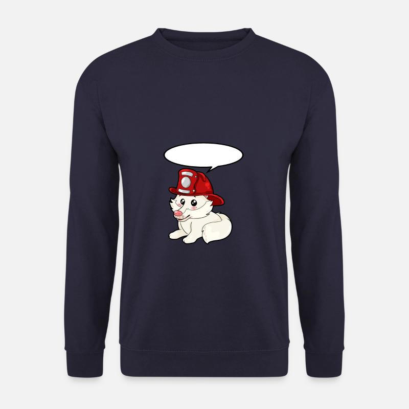 Feuerwehrmann Wolf - Unisex Pullover - Navy