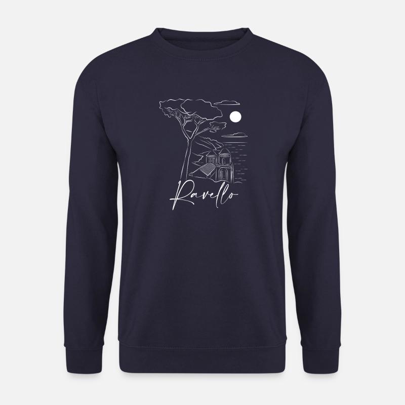 Kirche der Annunziata in Ravello - Unisex Pullover - Navy