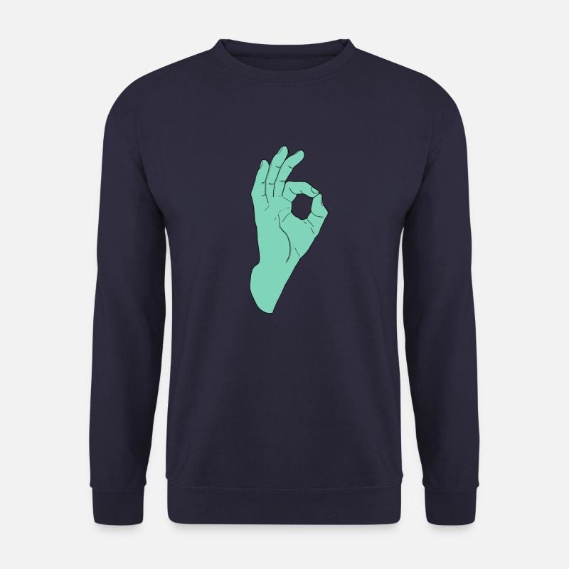 It's A-OK! - Unisex Pullover - Navy