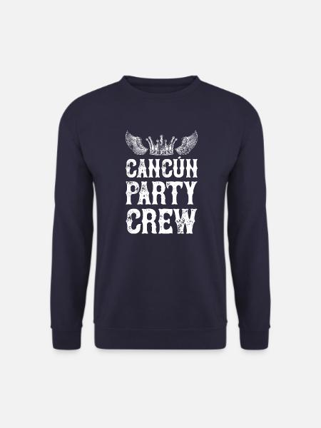 Cancun Party Vacation Crew - Unisex Sweatshirt - navy
