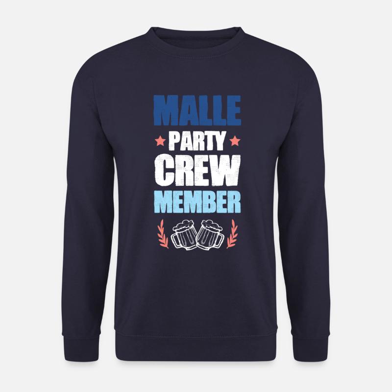 Malle Party Crew - Unisex Sweatshirt - navy