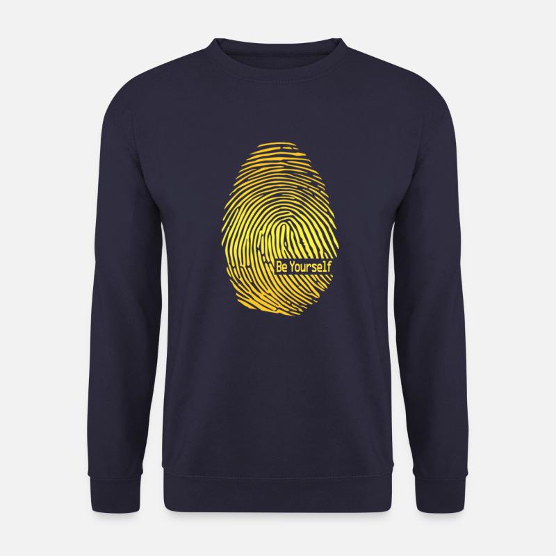 empreinte digitale - Sweat-shirt Unisexe - marine