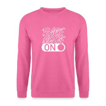 Race Mode ON - Unisex Sweatshirt - pink - Front