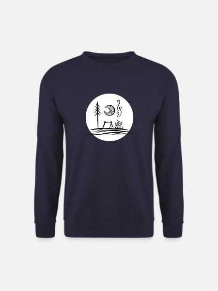 camping - Sweat-shirt Unisexe - marine