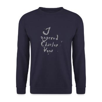 I Angered Charles Vane - Unisex Sweatshirt - navy - Front - Alina (178cm) & Michal (187cm)