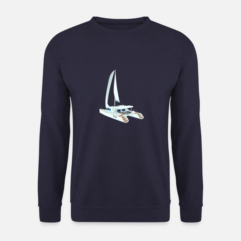 Lagoon 450 Back - Unisex Pullover - Navy