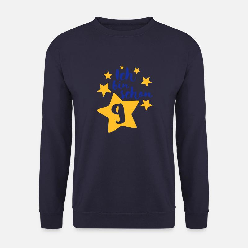 Ich bin schon Neun! - Unisex Pullover - Navy