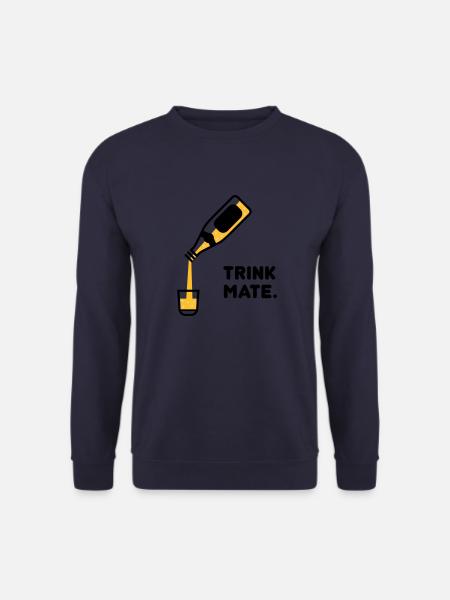 Drinking MATE - Unisex Sweatshirt - navy