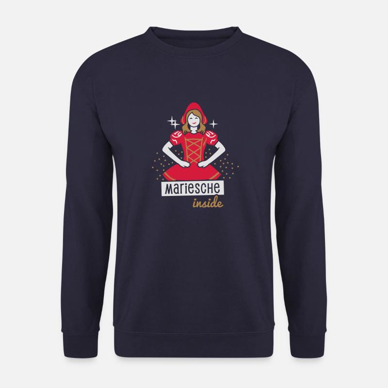 Fasching - Karneval - Garde - Tanzmarie - Text -3C - Unisex Pullover - Navy
