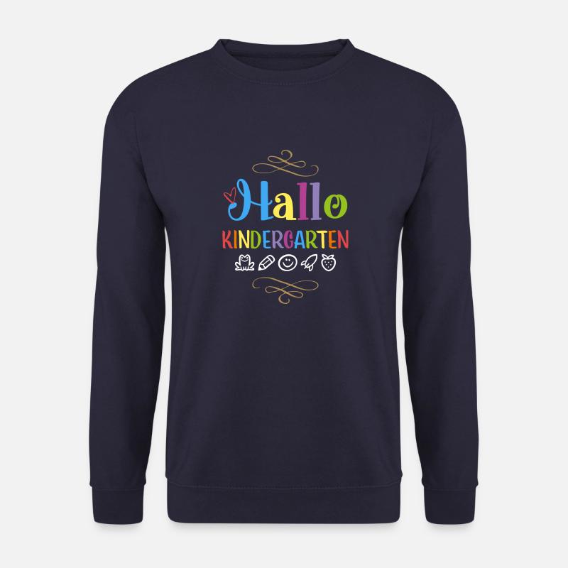 Hallo Kindergarten - Unisex Pullover - Navy