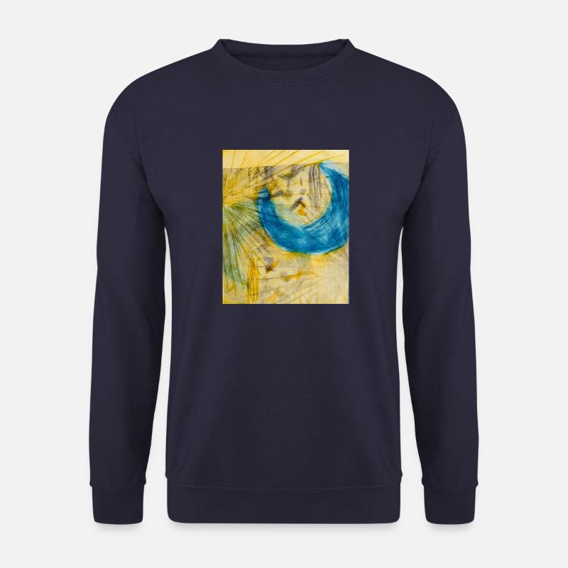 Abstract Art - Unisex Pullover - Navy