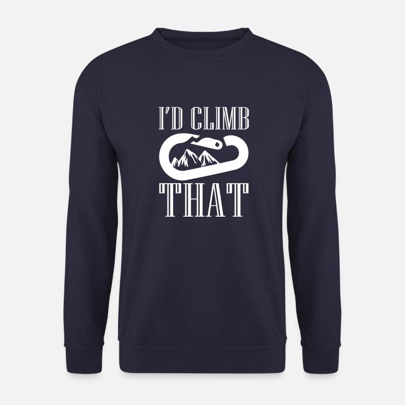 Bouldering - Unisex Sweatshirt - navy
