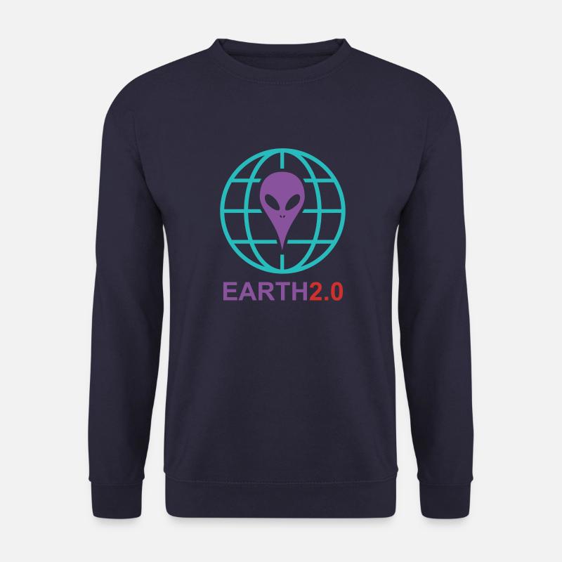 Earth 2.0 Alien Planet - Unisex Pullover - Navy
