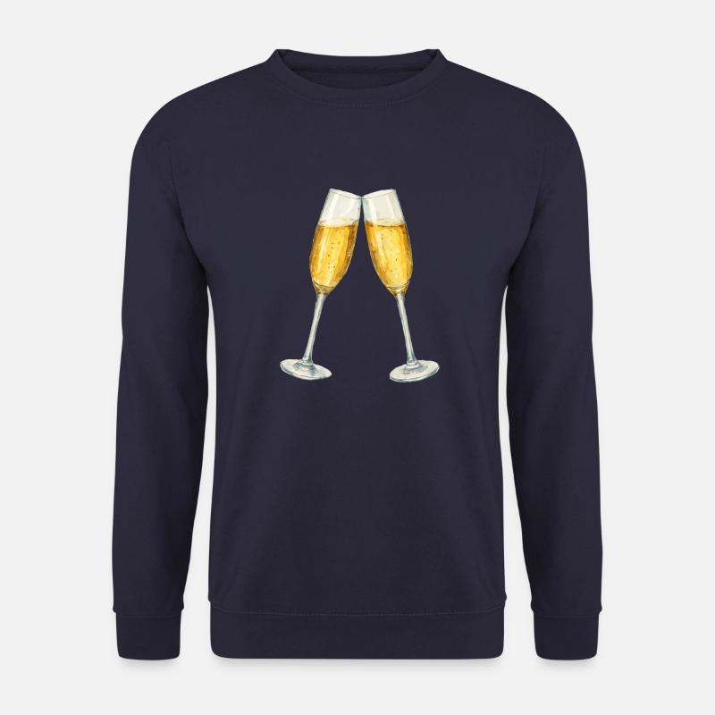 sekt glaeser - Unisex Pullover - Navy