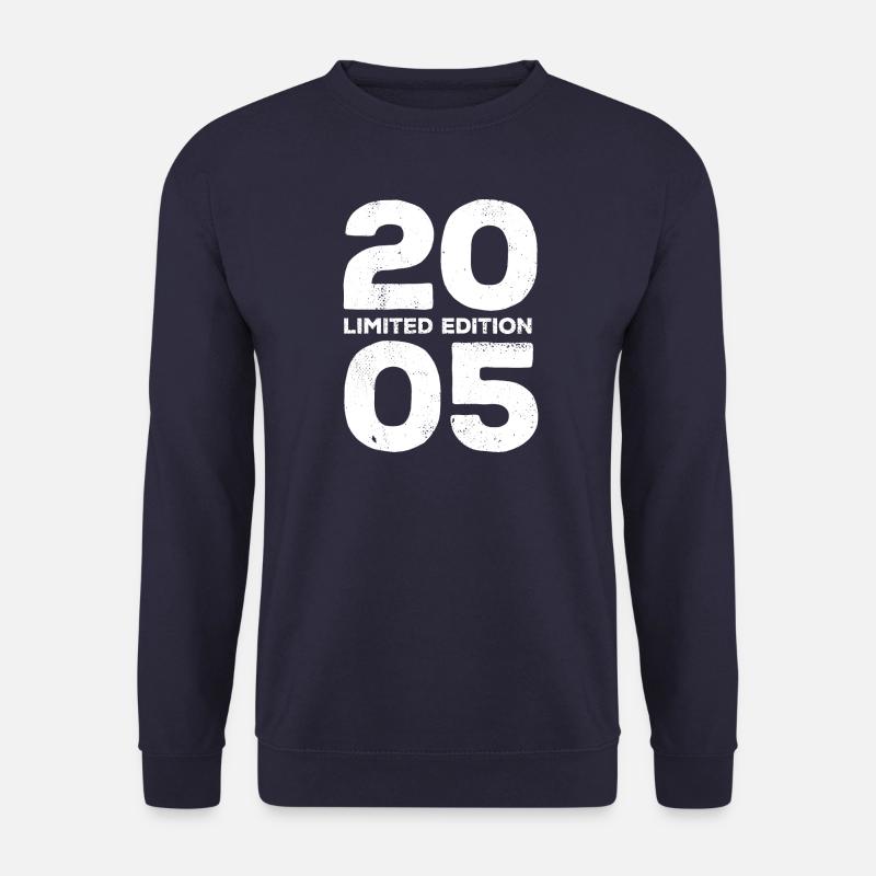 Limited Edition 2005 Geburtstag Geschenk - Unisex Pullover - Navy