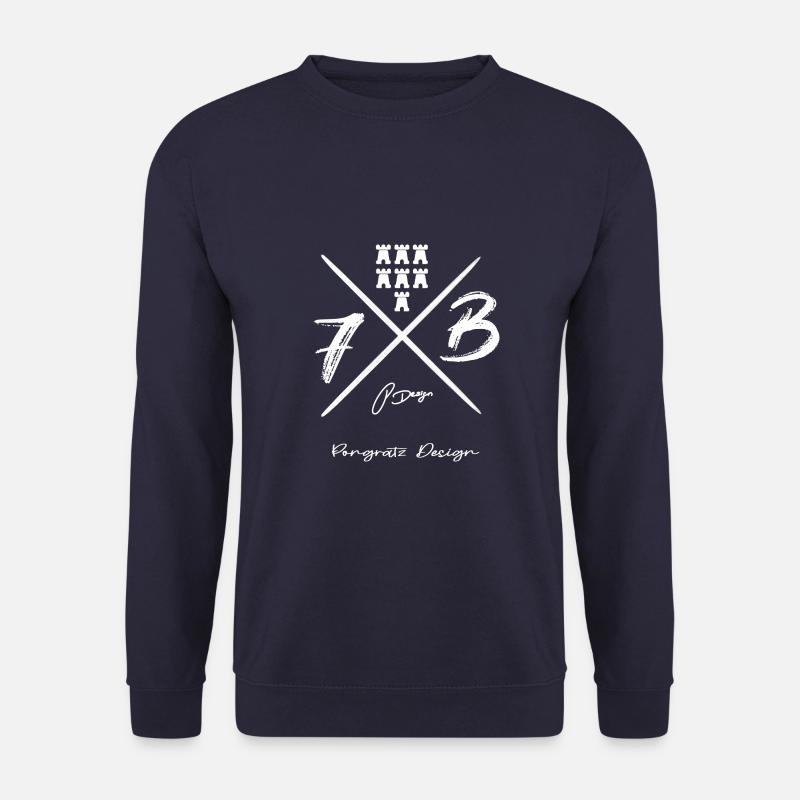 Pongratz Design | Moderne siebenbürgische Mode - Unisex Pullover - Navy