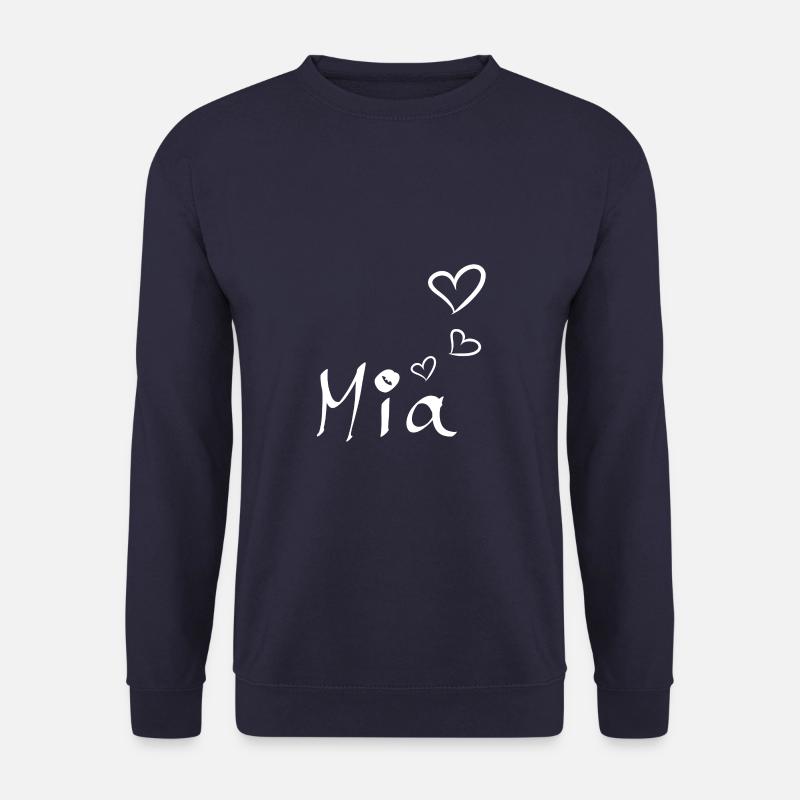 Mia liebt Dich - Unisex Pullover - Navy