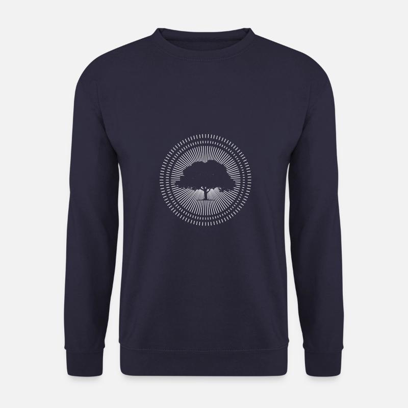 Tree in nature - Unisex Sweatshirt - navy