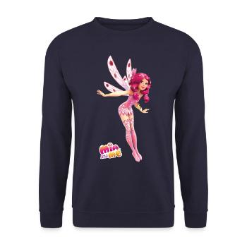 Mia et moi Pose De L’Elfe Mia - Sweat-shirt Unisexe - marine - Devant - Alina (178cm) & Michal (187cm)