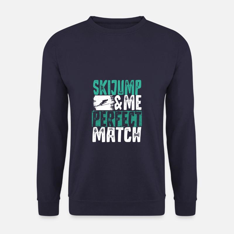 Skispringen - Unisex Pullover - Navy