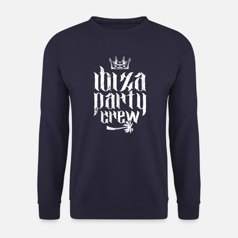 ibiza party crew krone - Unisex Pullover - Navy