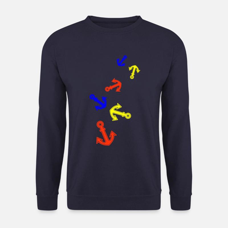 Anker form - Unisex Pullover - Navy