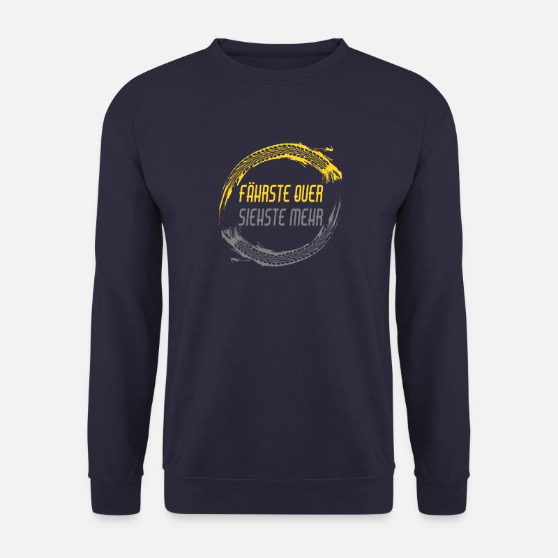 faehste quer tyre - Unisex Sweatshirt - navy