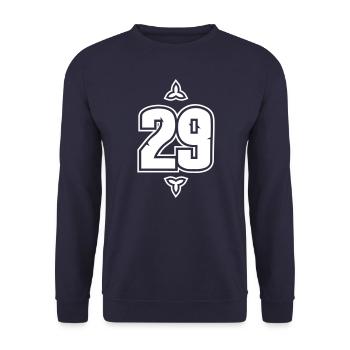 29, Finistère en Bretagne - Sweat-shirt Unisexe - marine - Devant - Alina (178cm) & Michal (187cm)