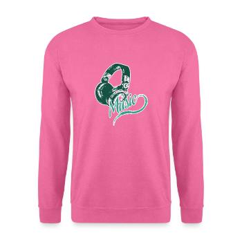 DJ - Unisex Sweatshirt - pink - Front