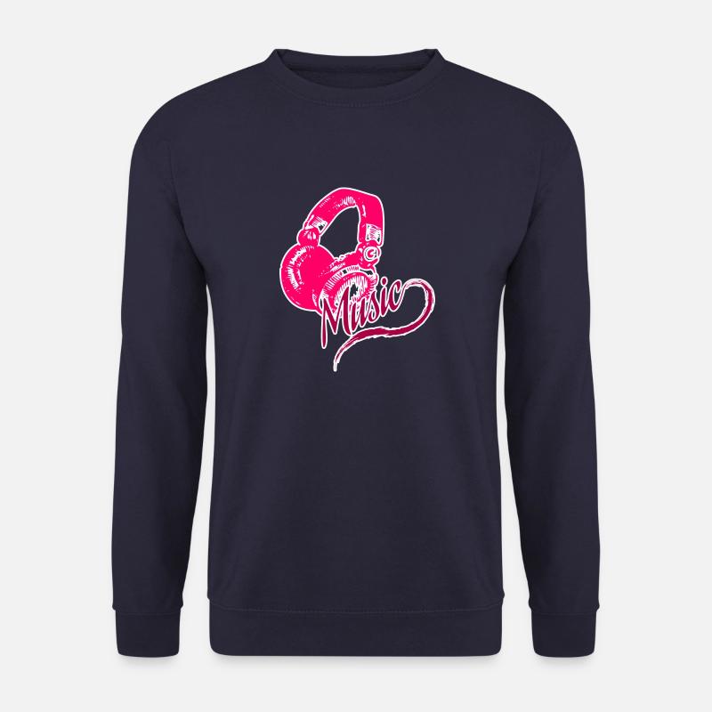 DJ - Unisex Sweatshirt - navy