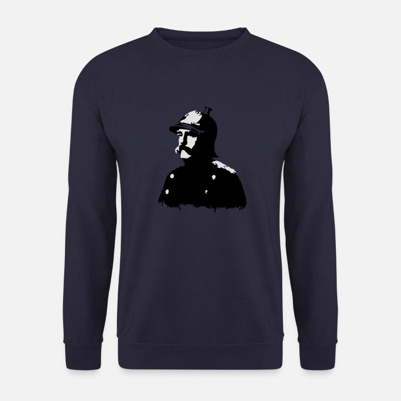 Otto von Bismarck (Zweifarbig) - Unisex Pullover - Navy