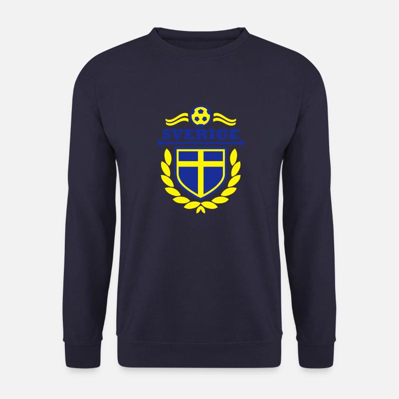 Sverige våbenskjold - Unisex sweater - marineblå
