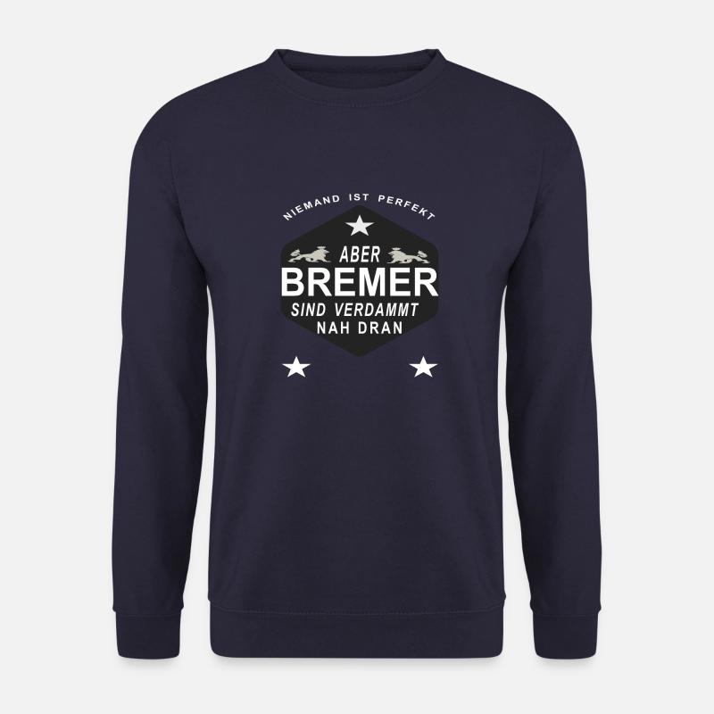 Die Stadt Bremen Bremer - Unisex Pullover - Navy