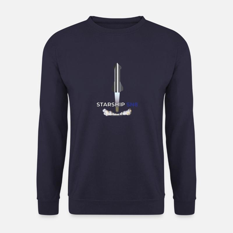 SN8 Raumschiff Testflug - Unisex Pullover - Navy